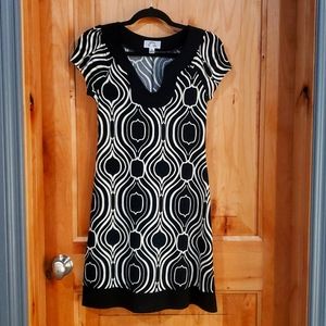 SWEET STORM short sleeve midi dress